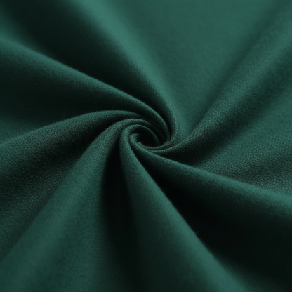 Women's 1950s Contrast Color Block Lapel Collar Belted A-Line Dress