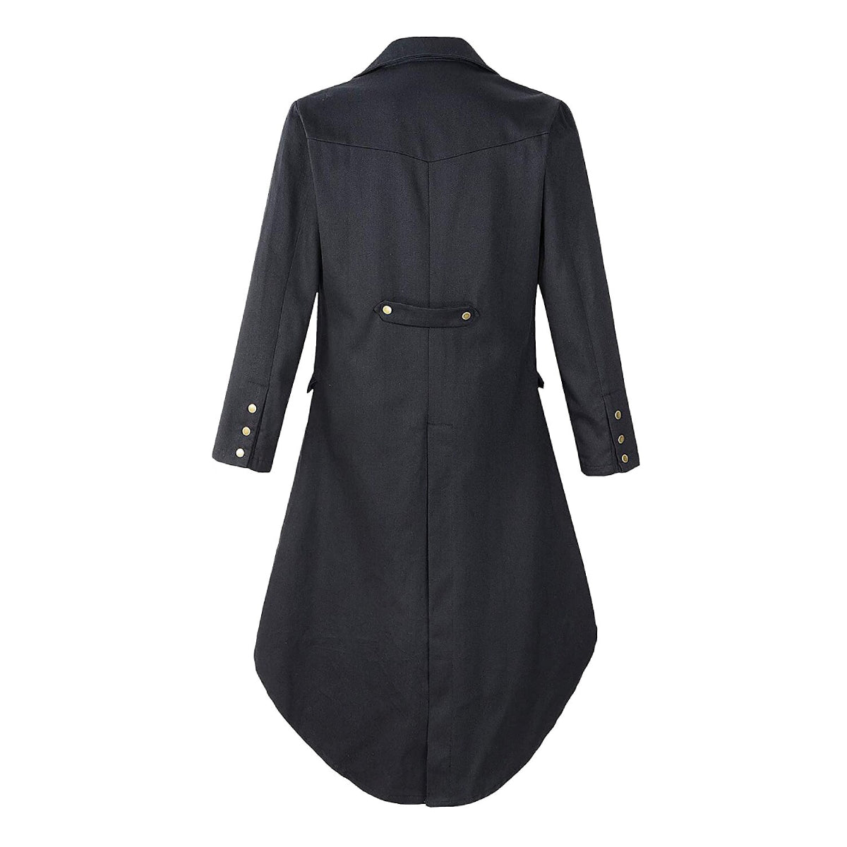 Men's Steampunk Solid Color Tailcoat