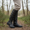 Botas Planas Medievales con Hebillas
