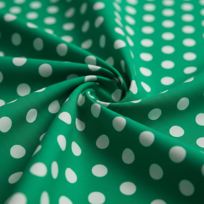 Women's 1950s Polka Dot Halter Neck Swing Dress