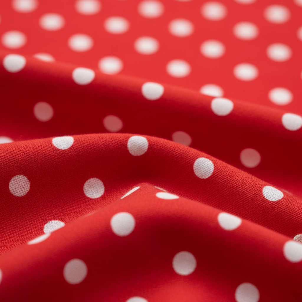 Women's 1950s Polka Dot Halter Neck Swing Dress