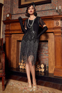 Art Deco Beaded Flapper Dress