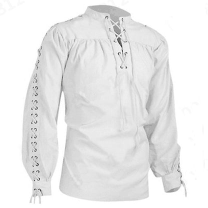 Punk & Gothic Renaissance Style Shirt Plus Size