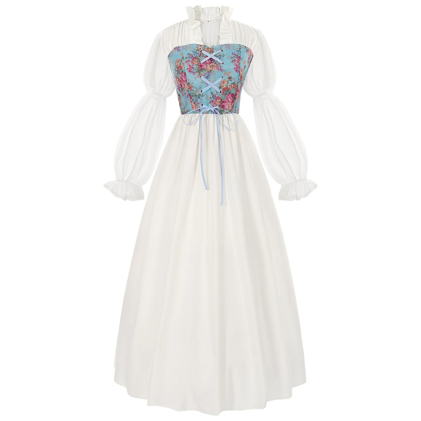 Robe de costume de fée de la Renaissance avec accessoires