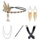 5-teiliges 1920er Golden Age Art-Déco-Accessoires-Set
