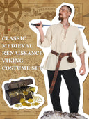 Medieval Pirate Costume with ACCs - Retrorobe