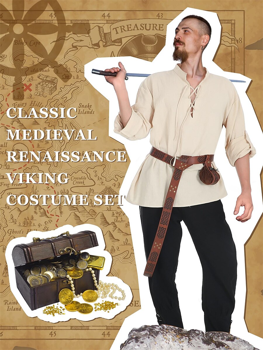 Medieval Pirate Costume with ACCs