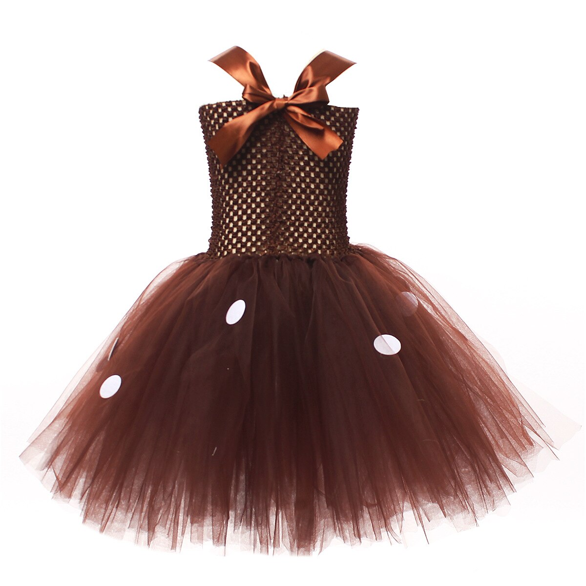 Girls' Reindeer Tutu Dress