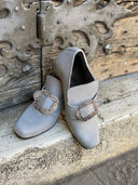 Victorian Baroque Buckle Shoes for Masquerade & Stage