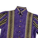 Men's Purple & Gold Renaissance Noble Costume Set