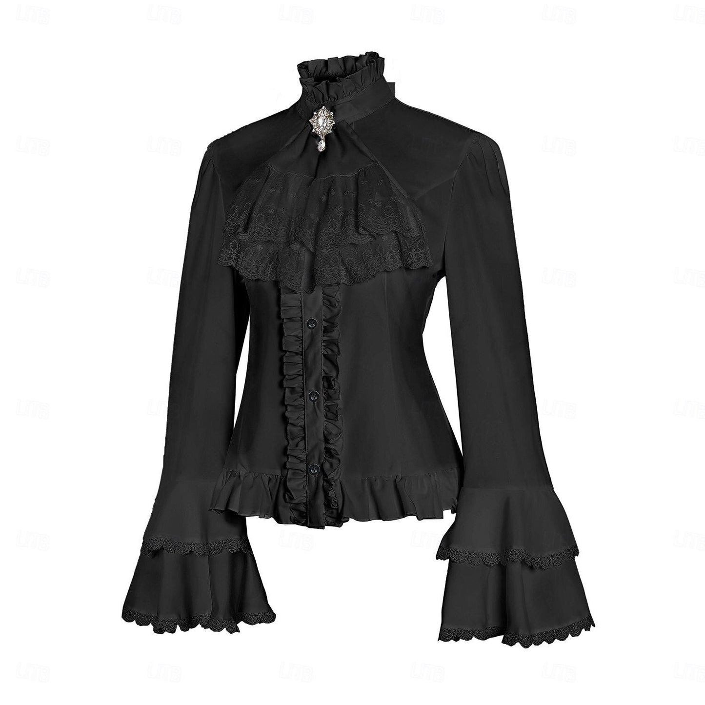 Retro Baroque Princess Vampire Style Blouse