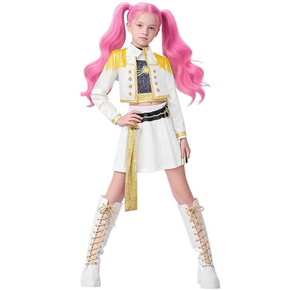 Korean Pop Idol Inspired Pop Star Costume for Girls