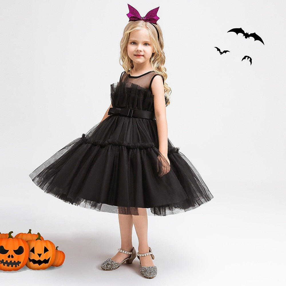 Kids' Witch Halloween Dress Costume
