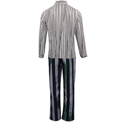 Men's Striped Costume Suit