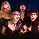 Men's Burgundy & Gold Baroque Vampire Costume Set