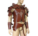 Medieval Renaissance Split Style Armor Set: Shoulder, Chest Guard - Retrorobe