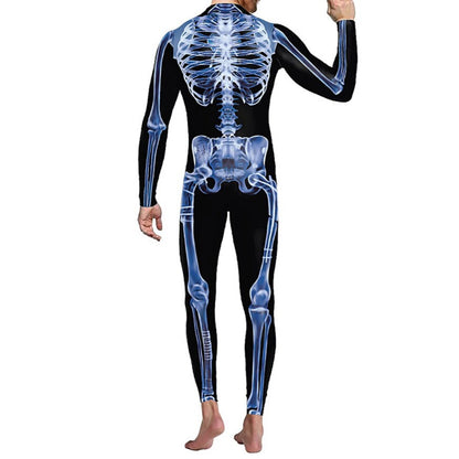 Men's X-Ray Skeleton Bodysuit