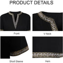Men's Black & Cream Medieval Celtic Costume Set