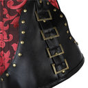 Women's Steampunk Rose Corset 4-Piece Set