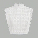 Oktoberfest Women's White Lace Dirndl Blouse - Retrorobe