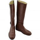 Renaissance Riding Tall Boots Zip-Up Medieval Footwear - Retrorobe