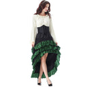 Medieval Pirate Set with Blouse Skirt Waspie Corset Belt