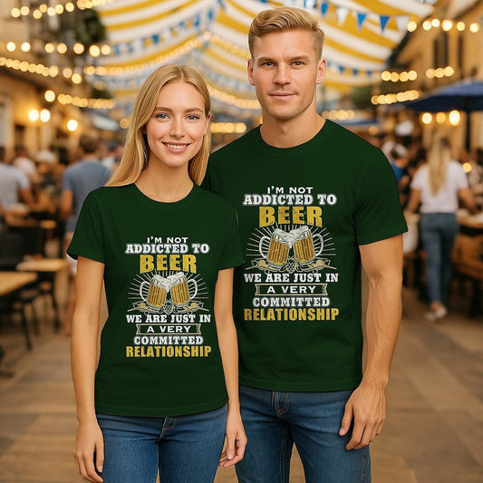 Unisex Oktoberfest Beer Graphic T-shirt 1pc