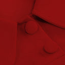 Midiröckchen „Crimson Collar Grace“