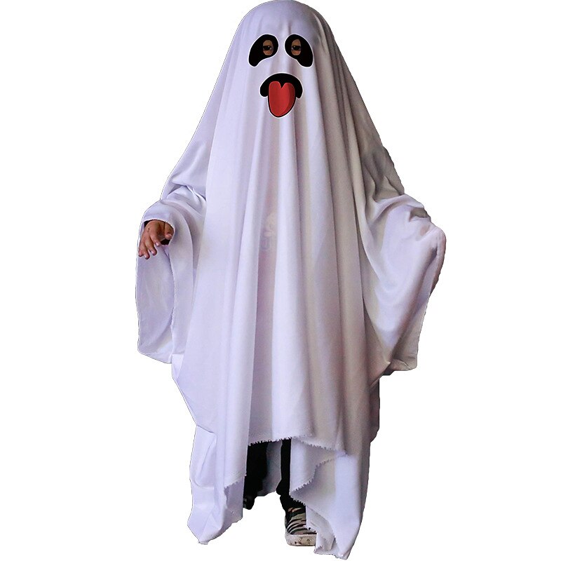 White Sheet Ghost Cape Costume