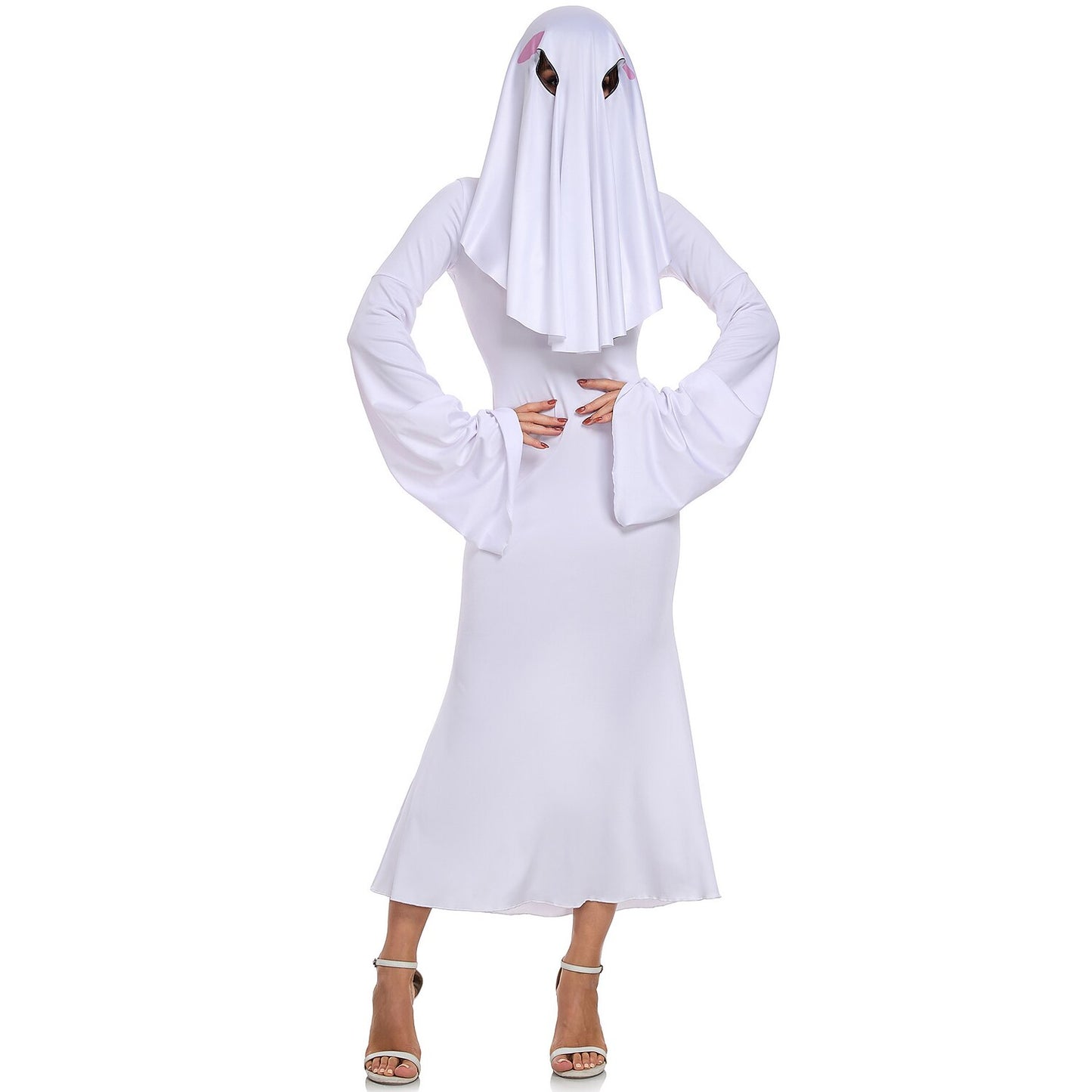 Sexy White Ghost Halloween Dress