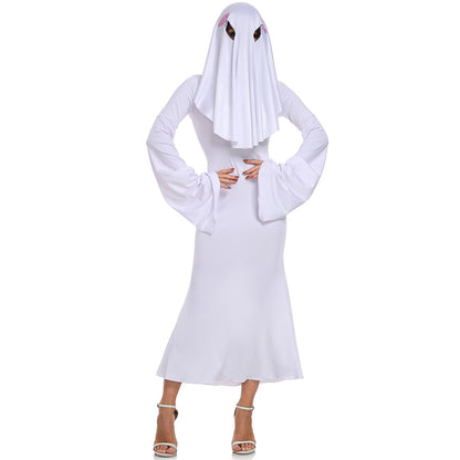 Sexy White Ghost Halloween Dress