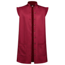 Men's Burgundy Renaissance Vest 4-Piece Costume Set