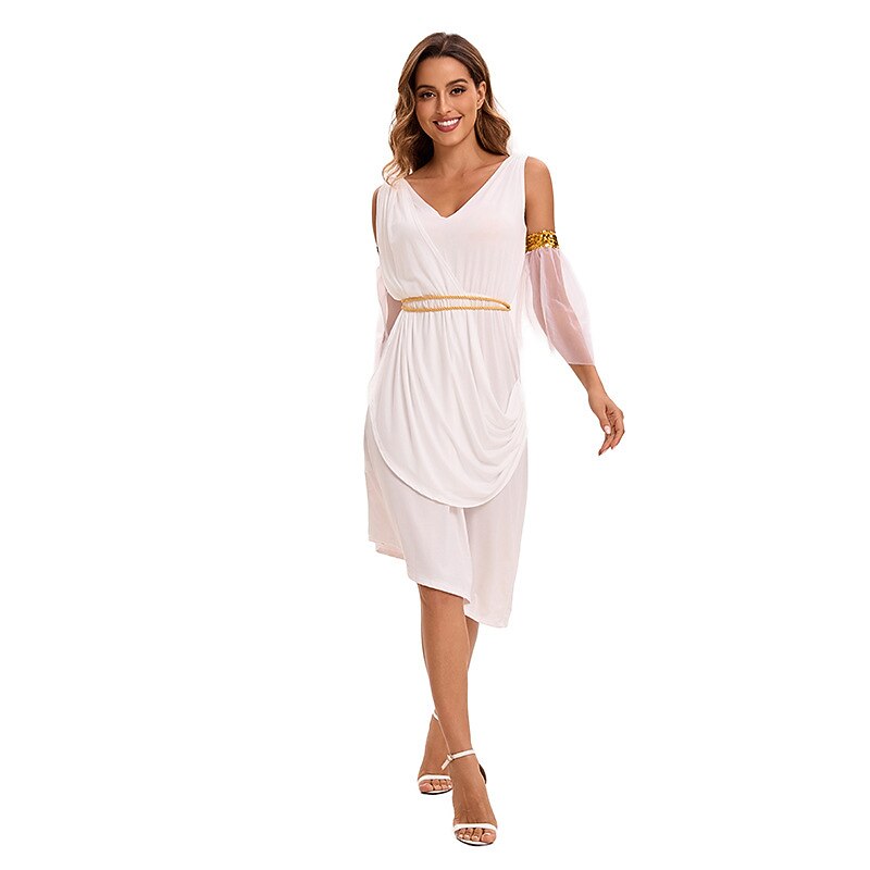 Greek Goddess Costume with Belt