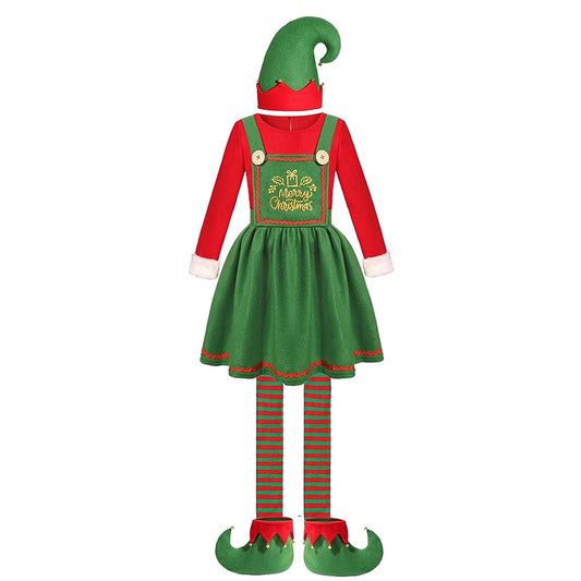 Unisex Christmas Elf Costume