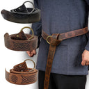 Cinturón steampunk medieval punk y gótico para la cintura