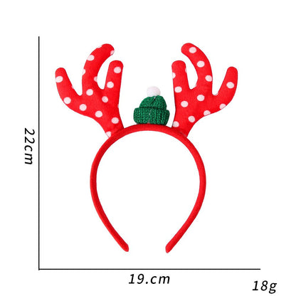 12 PCS Christmas Party Favor Headband