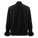 Renaissance Ruffle Decorated Tops with Lace Cuffs - Retrorobe