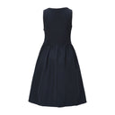 Oktoberfest Blue Mini Dirndl Dress with Lace-Up Bodice