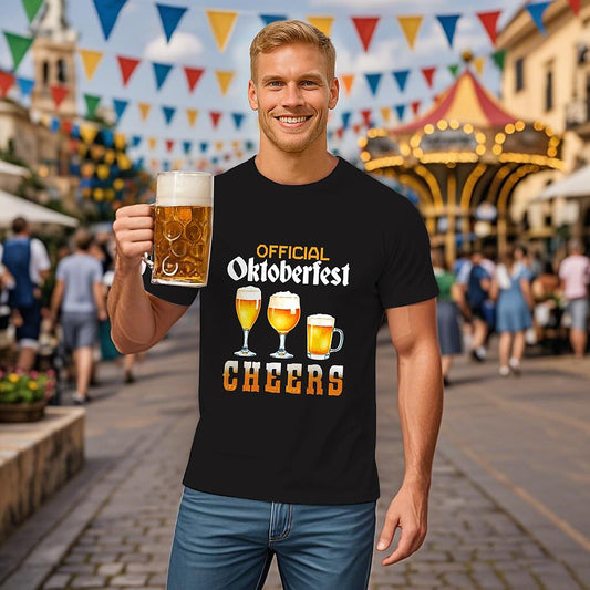 Men's Oktoberfest Cheers Graphic T-shirt