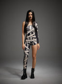 Women's Mummy Warrior 2-Piece Halloween Costume Set