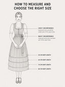 Oktoberfest Pink Midi Dirndl Dress with Pockets