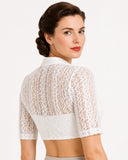Oktoberfest Traditional Dirndl Blouse Lace Top