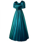 Victorian Medieval Renaissance Vintage Cocktail Tea Dress - Retrorobe
