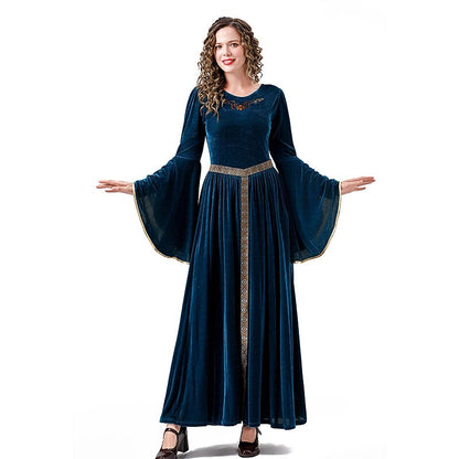 Celtic Velvet Maxi Dress