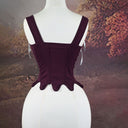 Women's Lace-Up Witch Dress 4-Piece Set