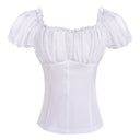Renaissance Dual-Layer Cap Sleeve Top - Retrorobe