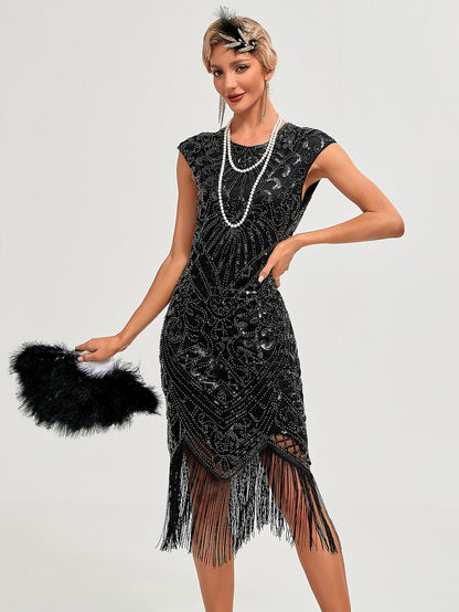 Art Deco Beading Flapper Dress