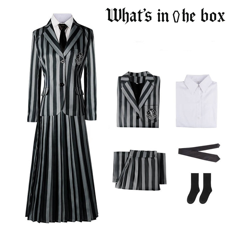 Wednesday Addams Nevermore Academy Uniform
