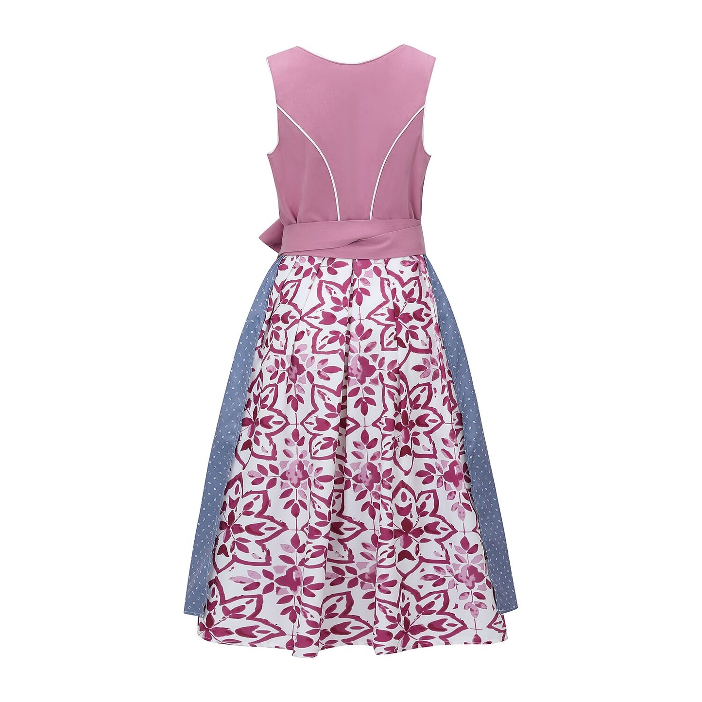 Traditional Bavarian Dirndl Dress with Apron