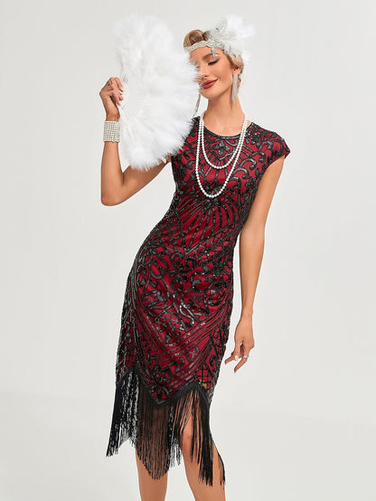 Art Deco Beading Flapper Dress